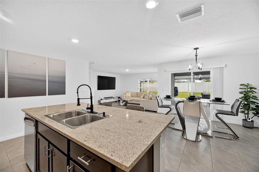 Furnished interior view inside a new home in North Park Isle, Plant City (Image 43).