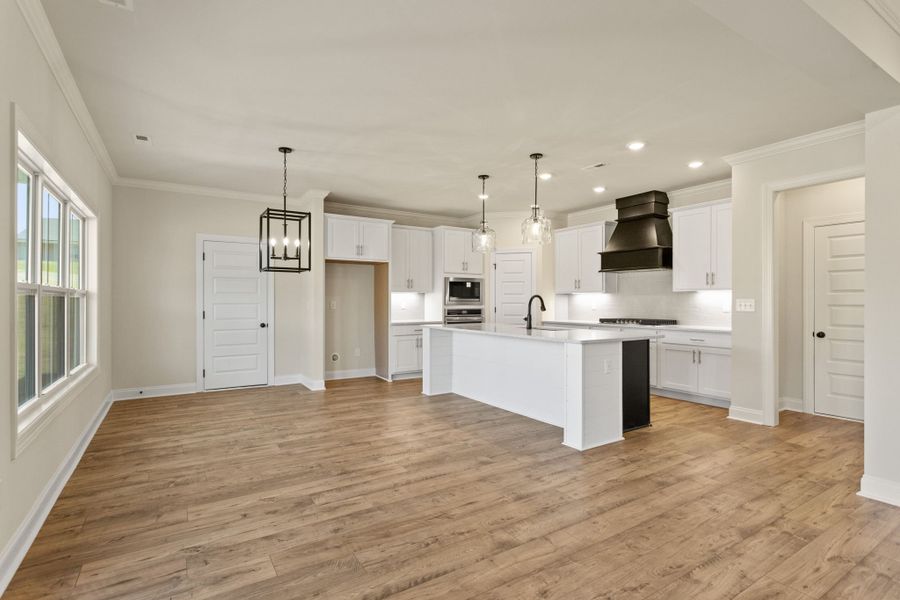 Furnished interior view inside a new home in Cherokee Knoll, Williamston (Image 6).