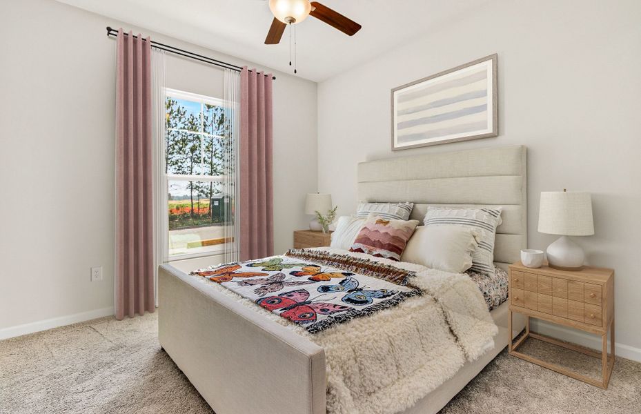 Secondary Bedroom perfect for unwinding.