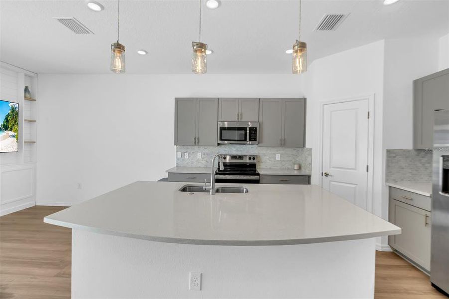 Furnished interior view inside a new home in , Sarasota (Image 6). Furnished interior view inside a new home in , Sarasota (Image 6).