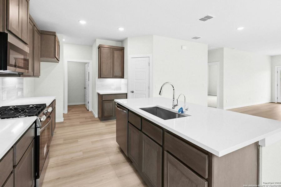 Furnished interior view inside a new home in Willowbrook, New Braunfels (Image 11).