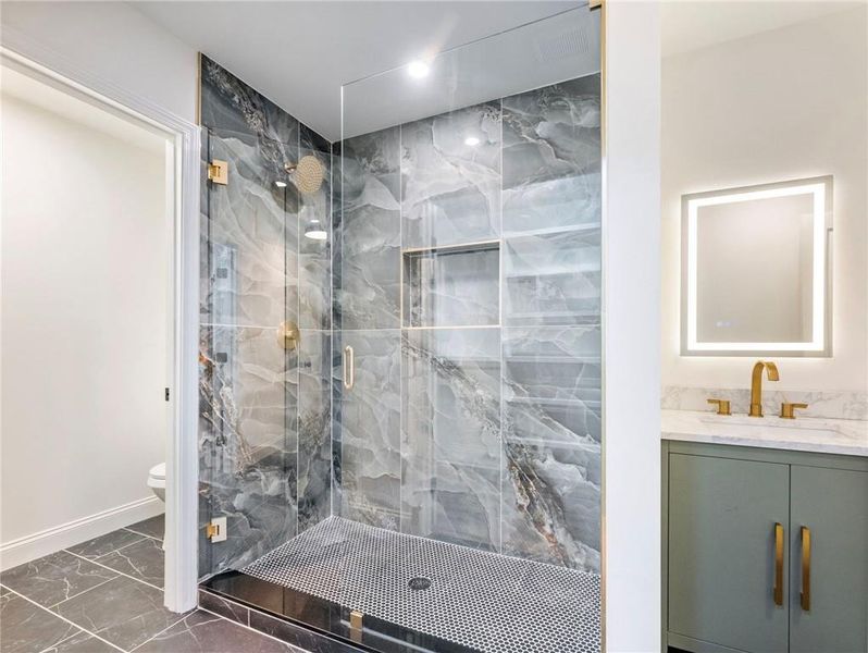 Furnished interior view inside a new home in , Conyers (Image 11).