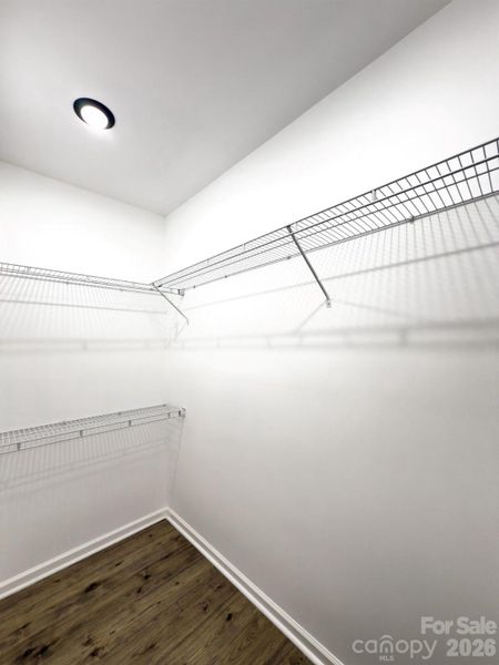 Master Bedroom view from the Master Bathroom.