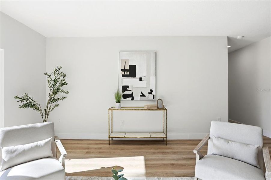 Furnished interior view inside a new home in , Leesburg (Image 13). Furnished interior view inside a new home in , Leesburg (Image 13).