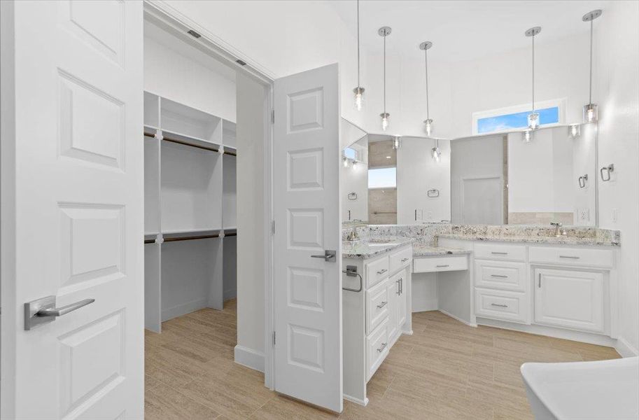 Furnished interior view inside a new home in , Belton (Image 26). Furnished interior view inside a new home in , Belton (Image 26).