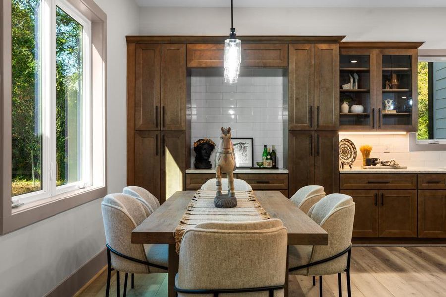 Furnished interior view inside a new home in , Peachtree Corners (Image 8).