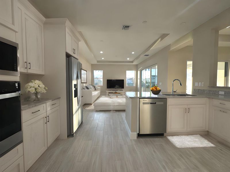 Furnished interior view inside a new home in Westlake, Loxahatchee (Image 16).