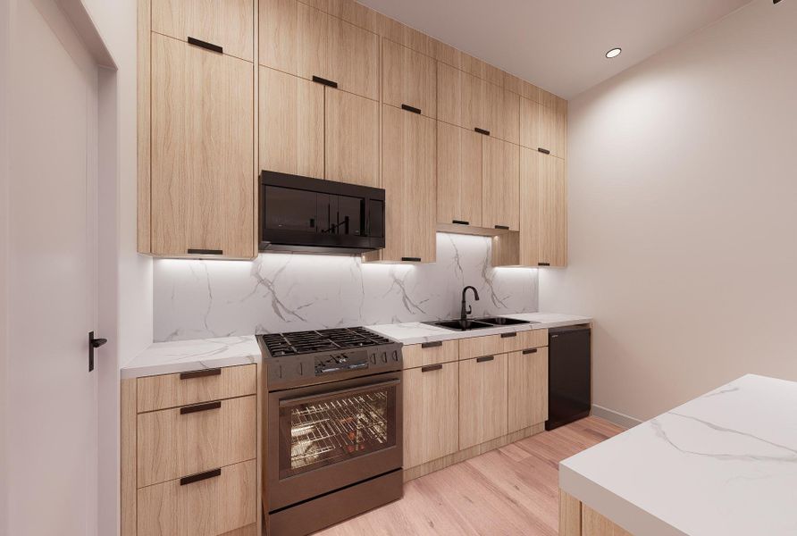 Furnished interior view inside a new home in , Houston (Image 11). Furnished interior view inside a new home in , Houston (Image 11).