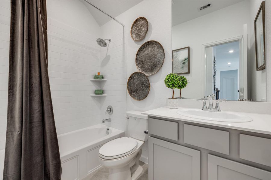 Furnished interior view inside a new home in Anniston, Katy (Image 39).
