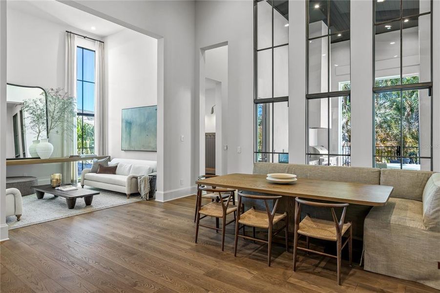 Furnished interior view inside a new home in , Windermere (Image 13).