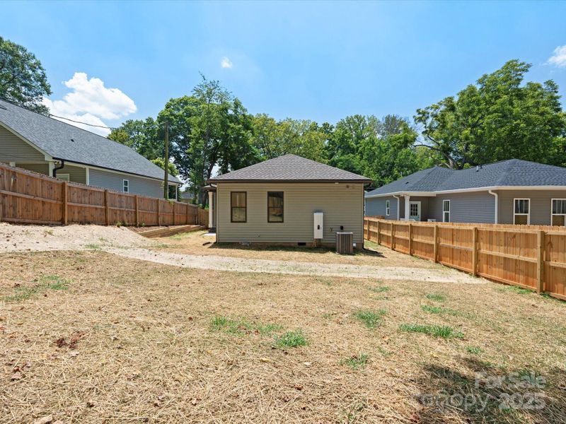 Exterior details and patio area of a home in , Charlotte (Image 25). Exterior details and patio area of a home in , Charlotte (Image 25).