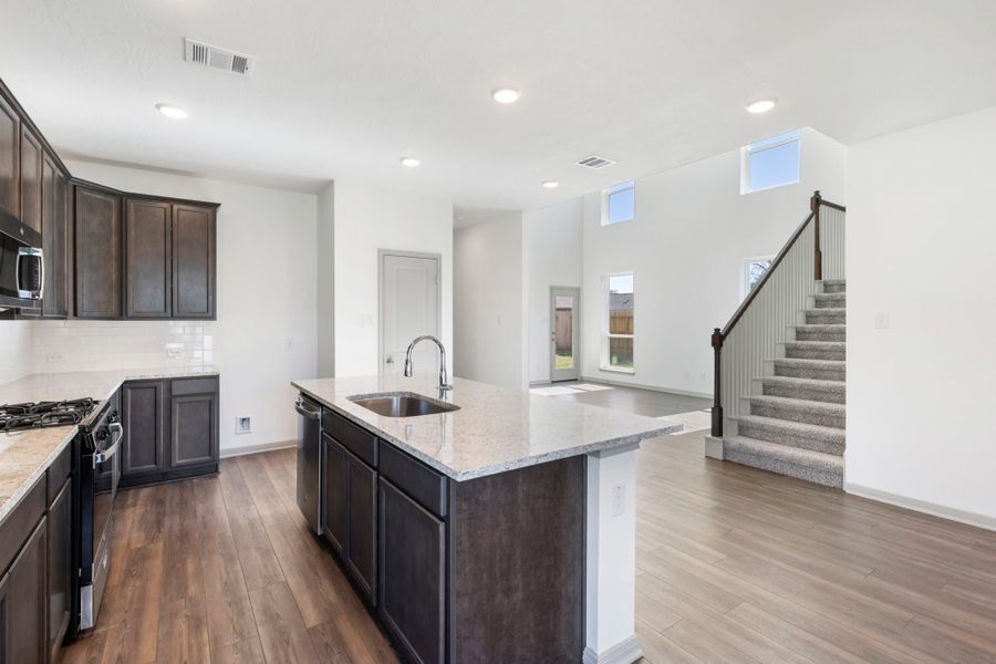 Representative furnished interior of a home built from the The 2341 by Stylecraft Builders in Hilltop Heights, Waco (Image 9).