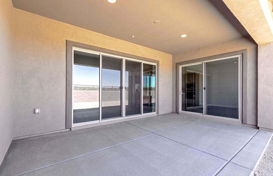 Exterior details and patio area of a home in Vistoso Canyon Estates, Oro Valley (Image 19). Exterior details and patio area of a home in Vistoso Canyon Estates, Oro Valley (Image 19).