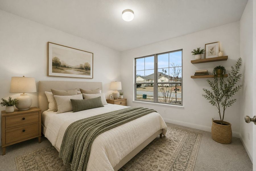 Furnished interior view inside a new home in Stone Eagle, Azle (Image 6).