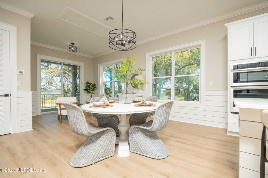 Furnished interior view inside a new home in , St. Augustine (Image 17).