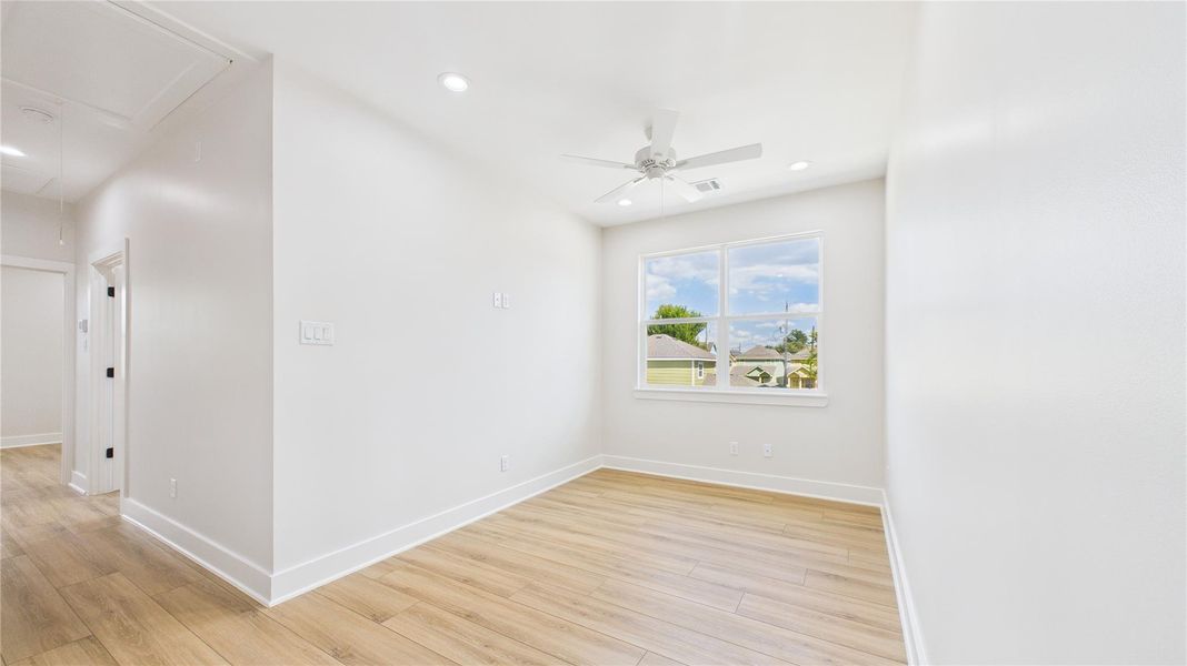 Spacious, unfurnished interior of a new home in , Houston (Image 16). Spacious, unfurnished interior of a new home in , Houston (Image 16).