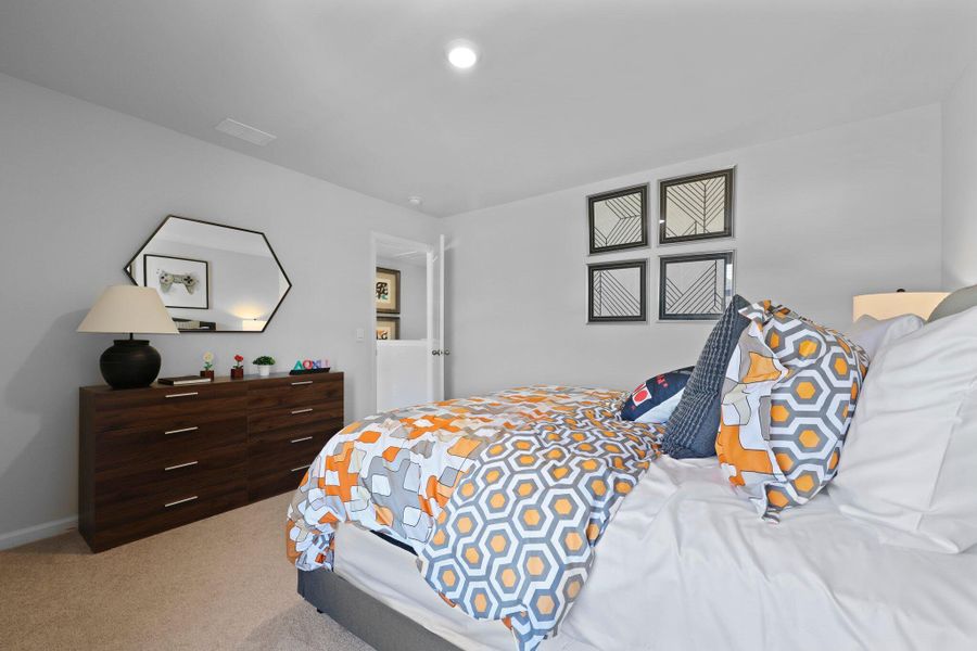 Furnished interior view inside a new home in Pine Hills at Cane Bay, Moncks Corner (Image 35).