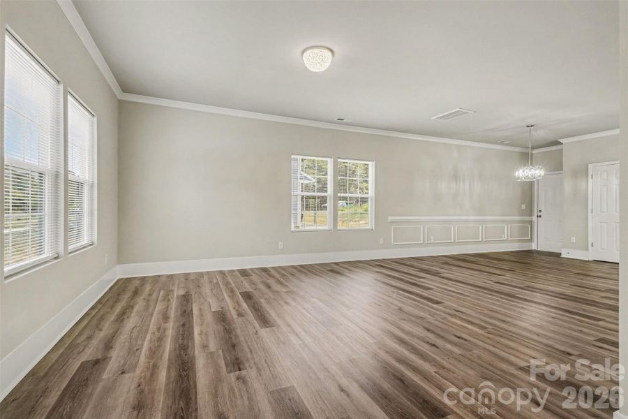Spacious, unfurnished interior of a new home in , Charlotte (Image 13).
