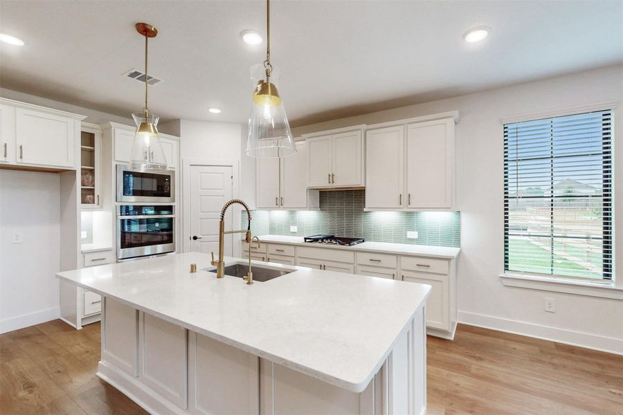 Furnished interior view inside a new home in Sorella, Tomball (Image 11).