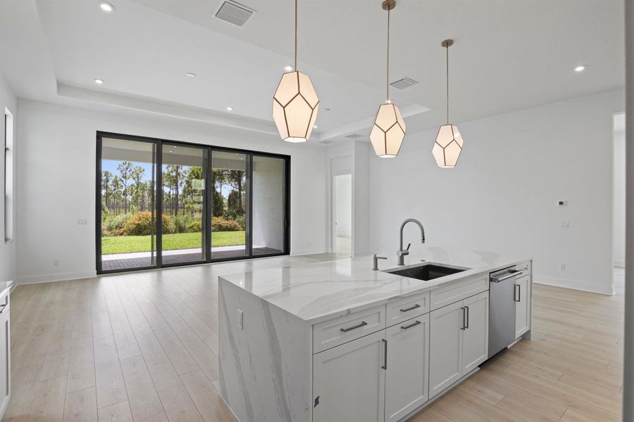 Furnished interior view inside a new home in Cove Royale, Stuart (Image 14). Furnished interior view inside a new home in Cove Royale, Stuart (Image 14).