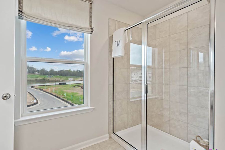 Representative furnished interior of a home built from the Oconee by Taylor Morrison in Somerset at Veterans Memorial, Mableton (Image 27).
