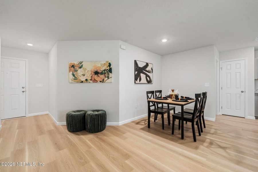 Furnished interior view inside a new home in , Jacksonville (Image 15).