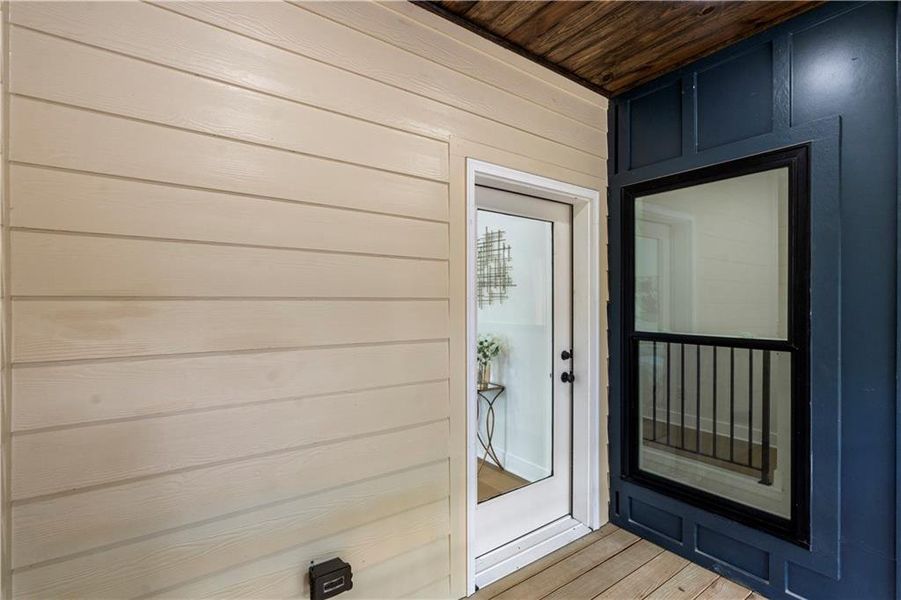 Exterior details and patio area of a home in , Forest Park (Image 4).