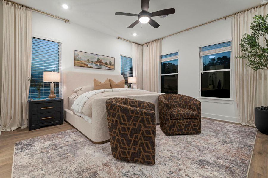 Furnished interior view inside a new home in , Magnolia (Image 23). Furnished interior view inside a new home in , Magnolia (Image 23).