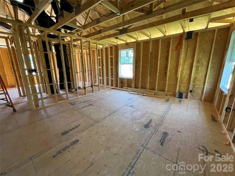 In-progress construction of a new home in Lauren Pines, York, SC (Image 17).