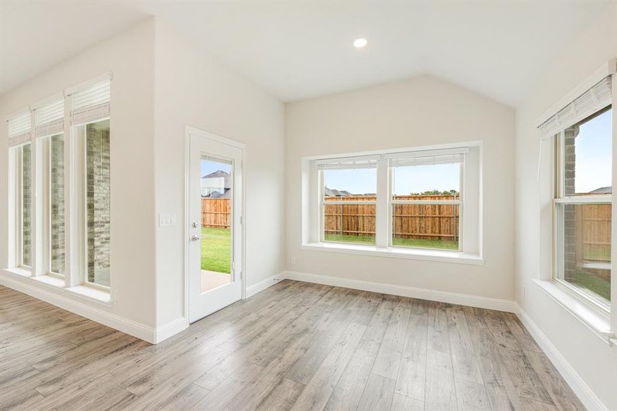 Spacious, unfurnished interior of a new home in ArrowBrooke Classic 50, Aubrey (Image 24).