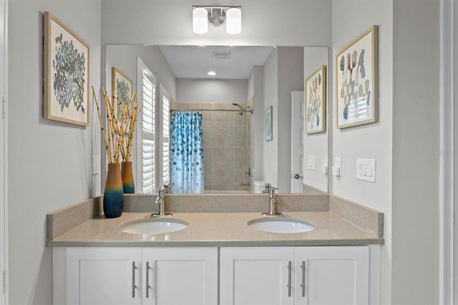 Furnished interior view inside a new home in , Tampa (Image 17). Furnished interior view inside a new home in , Tampa (Image 17).