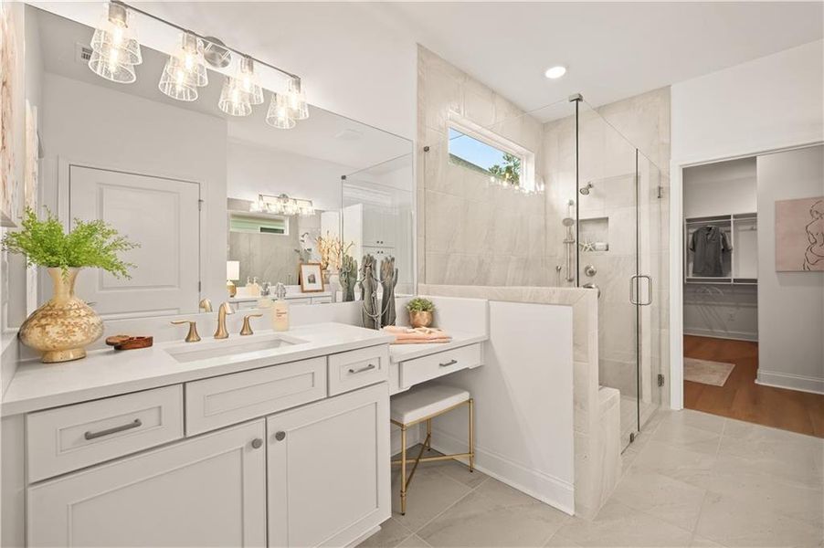 Furnished interior view inside a new home in Echols Farm, Hiram (Image 7).