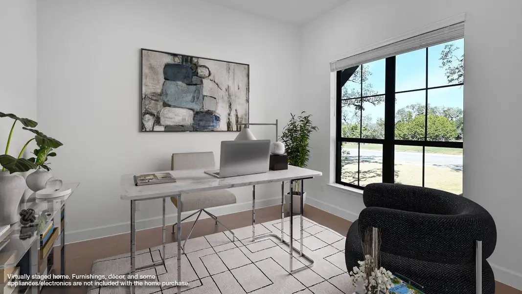 Representative furnished interior of a home built from the 3790A by Perry Homes in Bristol Valley, Rockwall (Image 9).