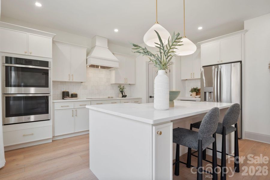 Furnished interior view inside a new home in , Mint Hill (Image 5).