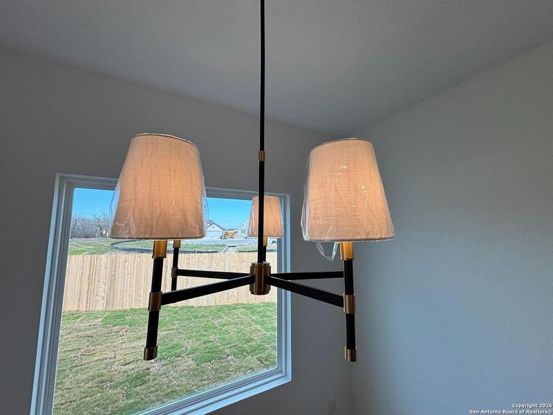 Close-up of interior finishes inside a home in The Summit at Saddlebrook Ranch 55's, Schertz (Image 13).