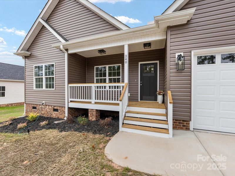 Exterior details and patio area of a home in , York (Image 3). Exterior details and patio area of a home in , York (Image 3).