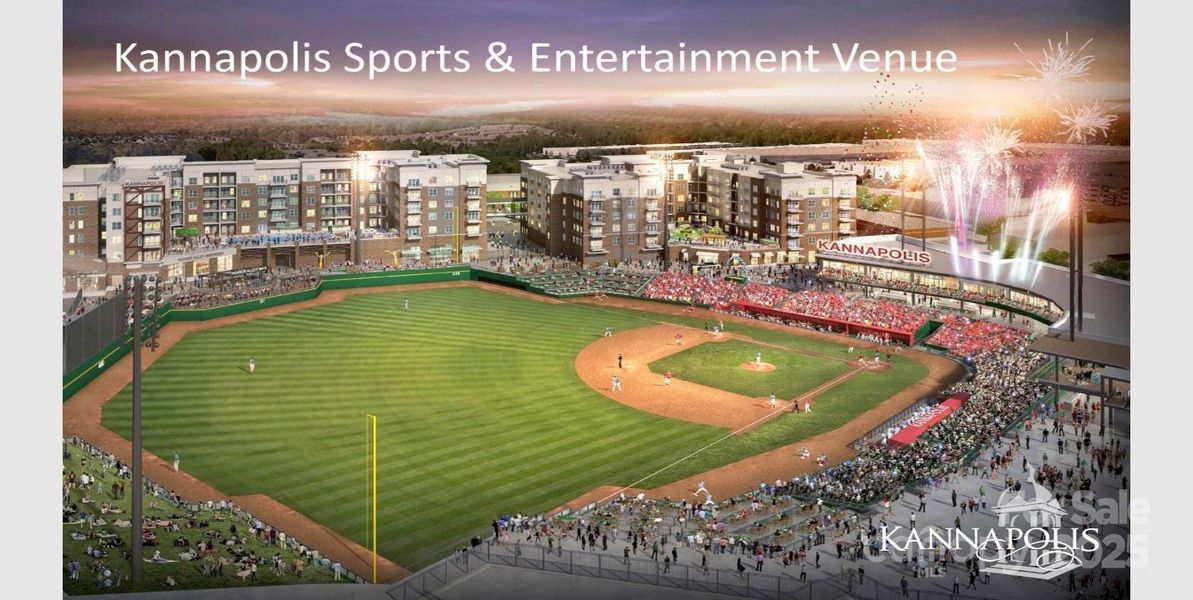 About 7 minutes to Sports Venue in Kannapolis.