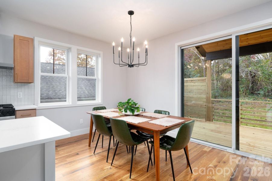 Dining Area Off of Kitchen