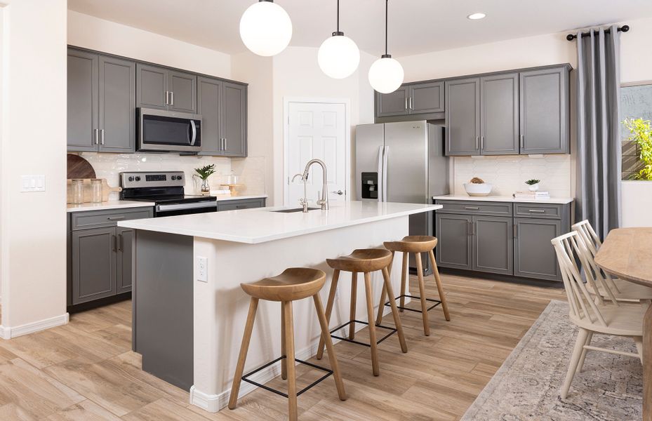 Representative furnished interior of a home built from the Barletta by Pulte Homes in Alamar, Avondale (Image 12).