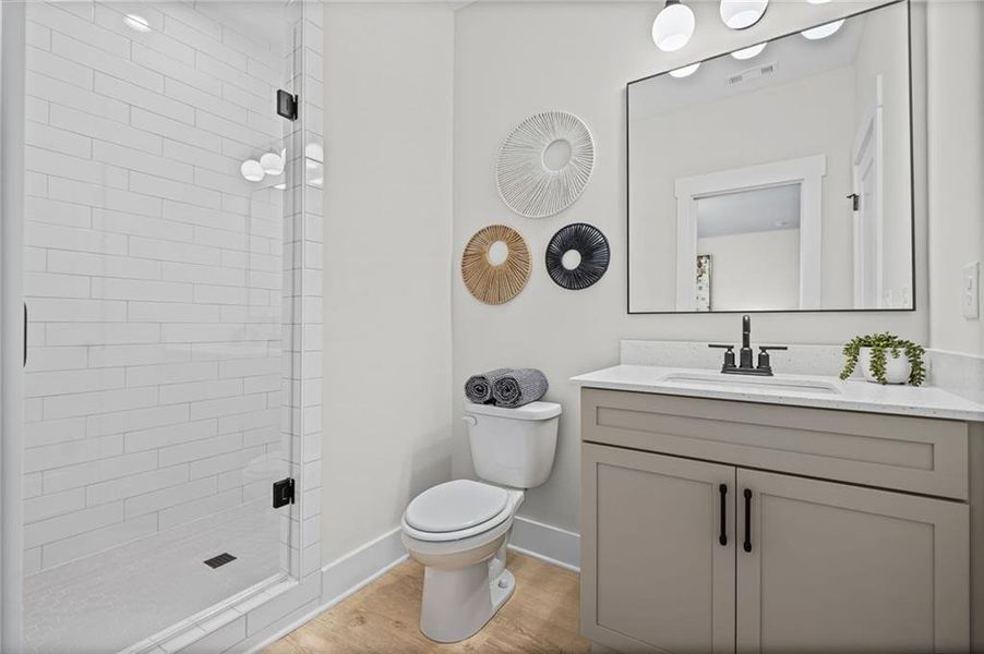 Furnished interior view inside a new home in Devin's Shire - A Kennesaw Tradition, Kennesaw (Image 17). Furnished interior view inside a new home in Devin's Shire - A Kennesaw Tradition, Kennesaw (Image 17).