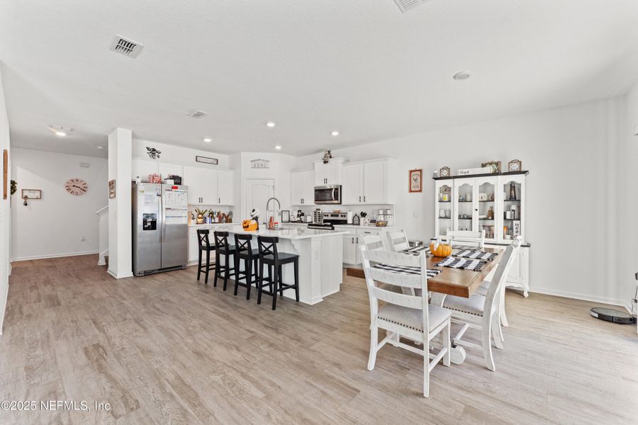 Furnished interior view inside a new home in Cross Creek Express, Green Cove Springs (Image 15).