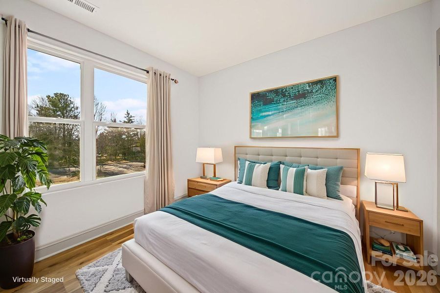 Virtual staging of primary suite