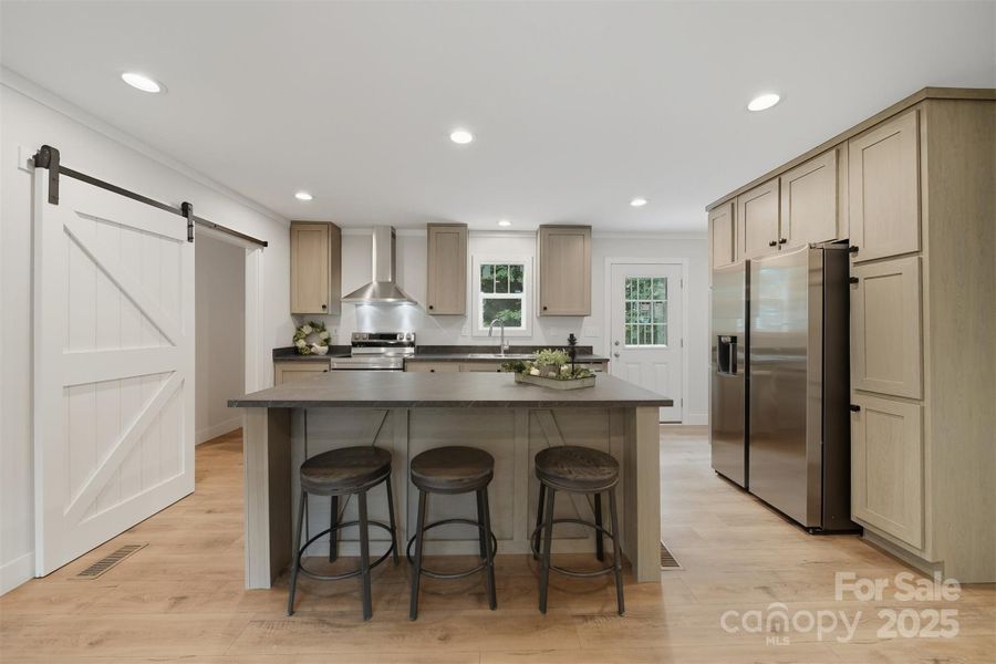 Furnished interior view inside a new home in , Lenoir (Image 6).