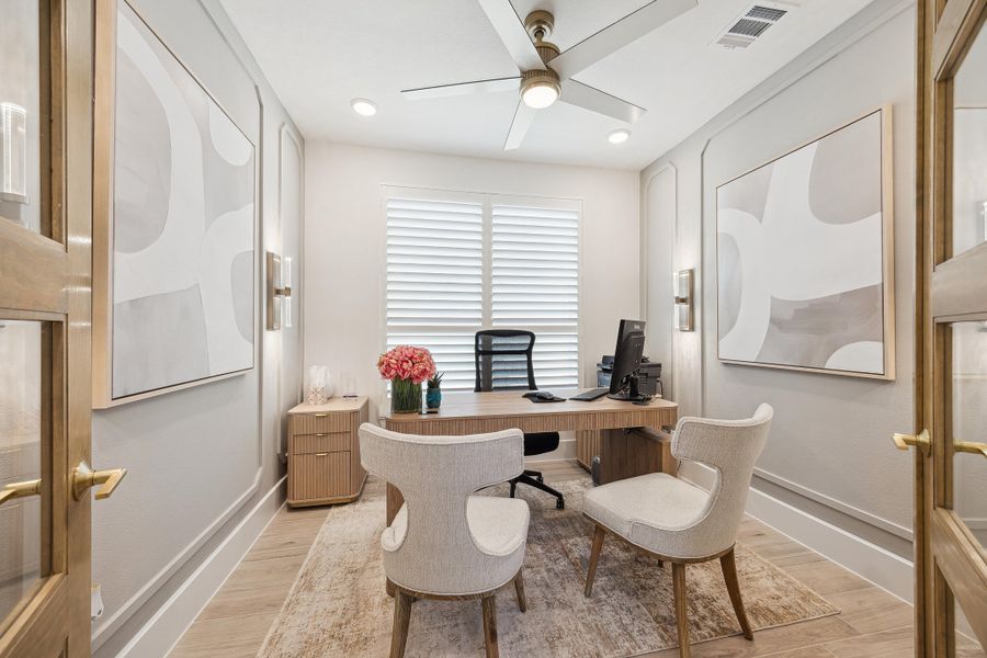 Furnished interior view inside a new home in The Grand Prairie, Hockley (Image 8).