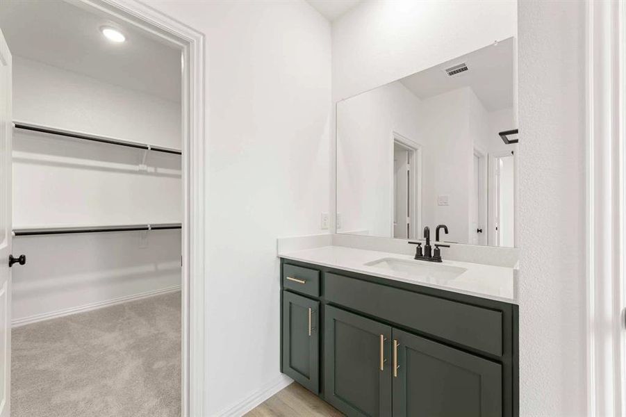 Furnished interior view inside a new home in Sereno Oaks at Buckner Terrace, Dallas (Image 10). Furnished interior view inside a new home in Sereno Oaks at Buckner Terrace, Dallas (Image 10).