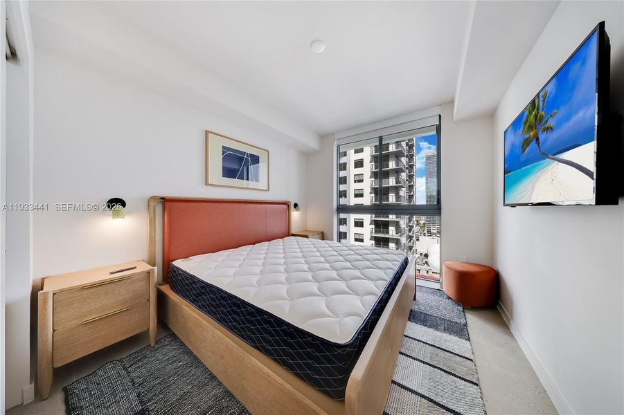 Furnished interior view inside a new home in , Miami (Image 11).