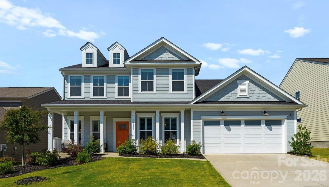 Front exterior of a new home in , Charlotte, NC, highlighting curb appeal (Image 2). Front exterior of a new home in , Charlotte, NC, highlighting curb appeal (Image 2).