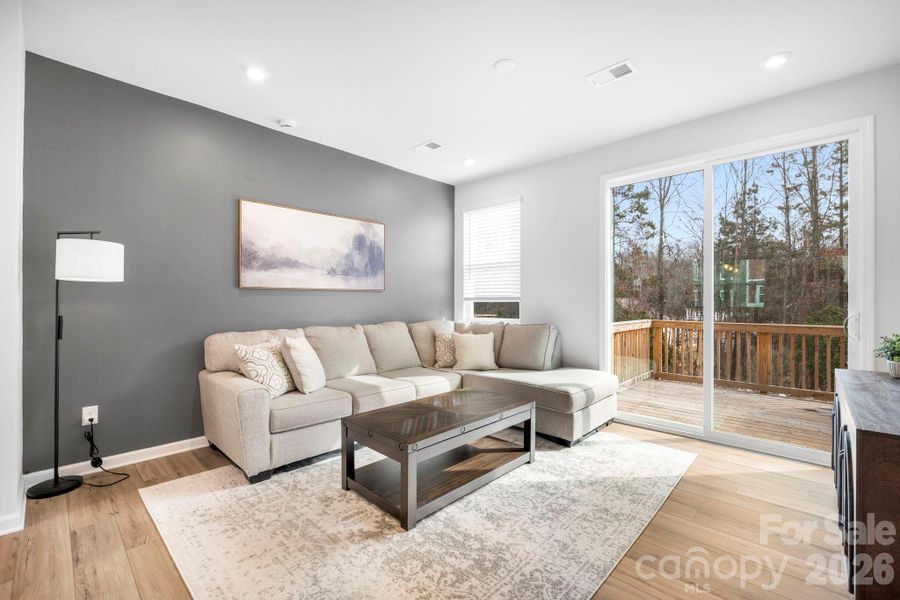 Furnished interior view inside a new home in Pleasant Grove, Charlotte (Image 15).