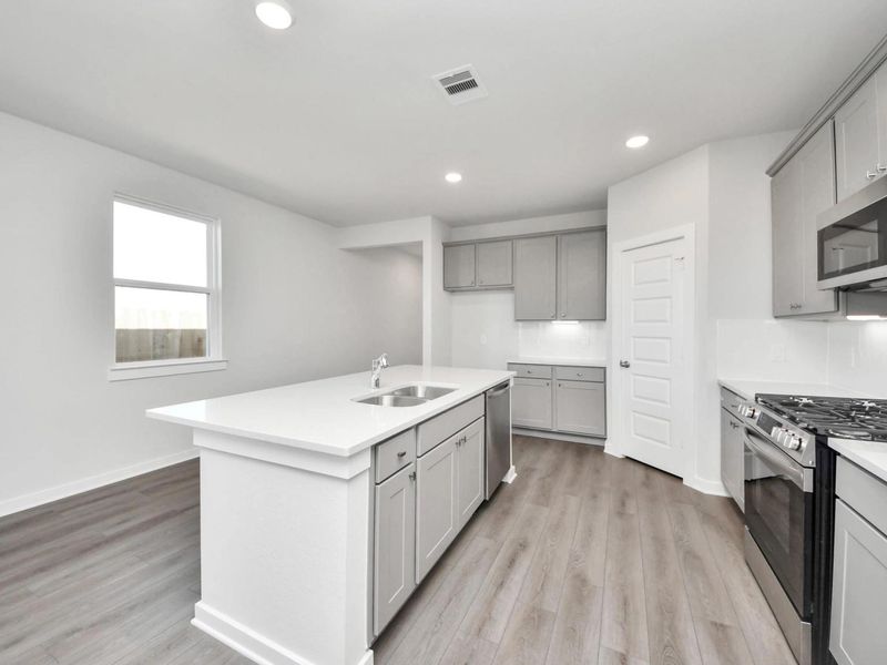 Furnished interior view inside a new home in Emberly, Beasley (Image 11).