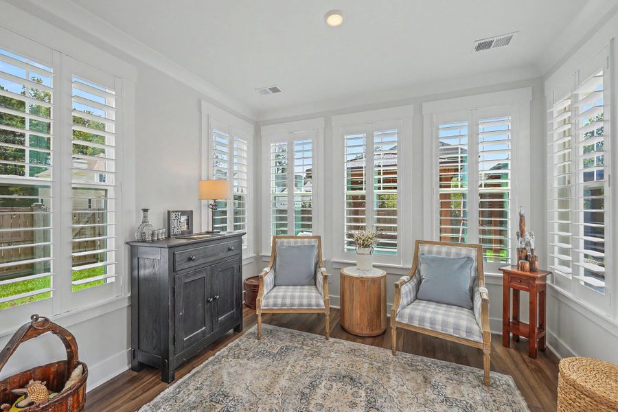 Furnished interior view inside a new home in , Johns Island (Image 12).